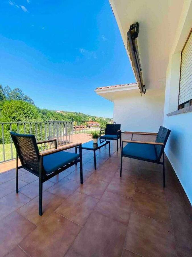 Villa La Fayonarelax Y Desconexion Al Lado De Gijon Llantones Exterior foto